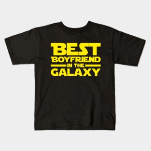 Best Boyfriend In The Galaxy Kids T-Shirt